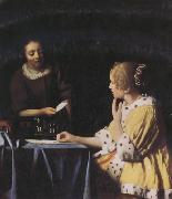 Misterss and Maid (mk30), Jan Vermeer